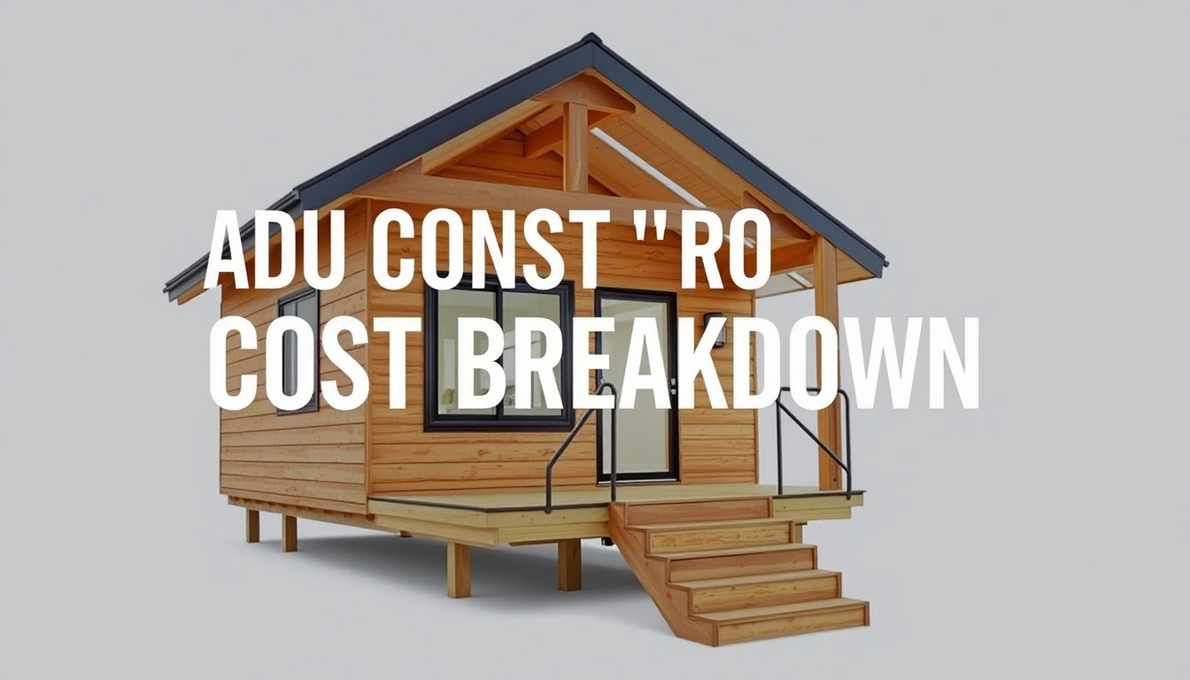 ADU construction cost breakdown: what homeowners pay for design, permits, site work, and finishes