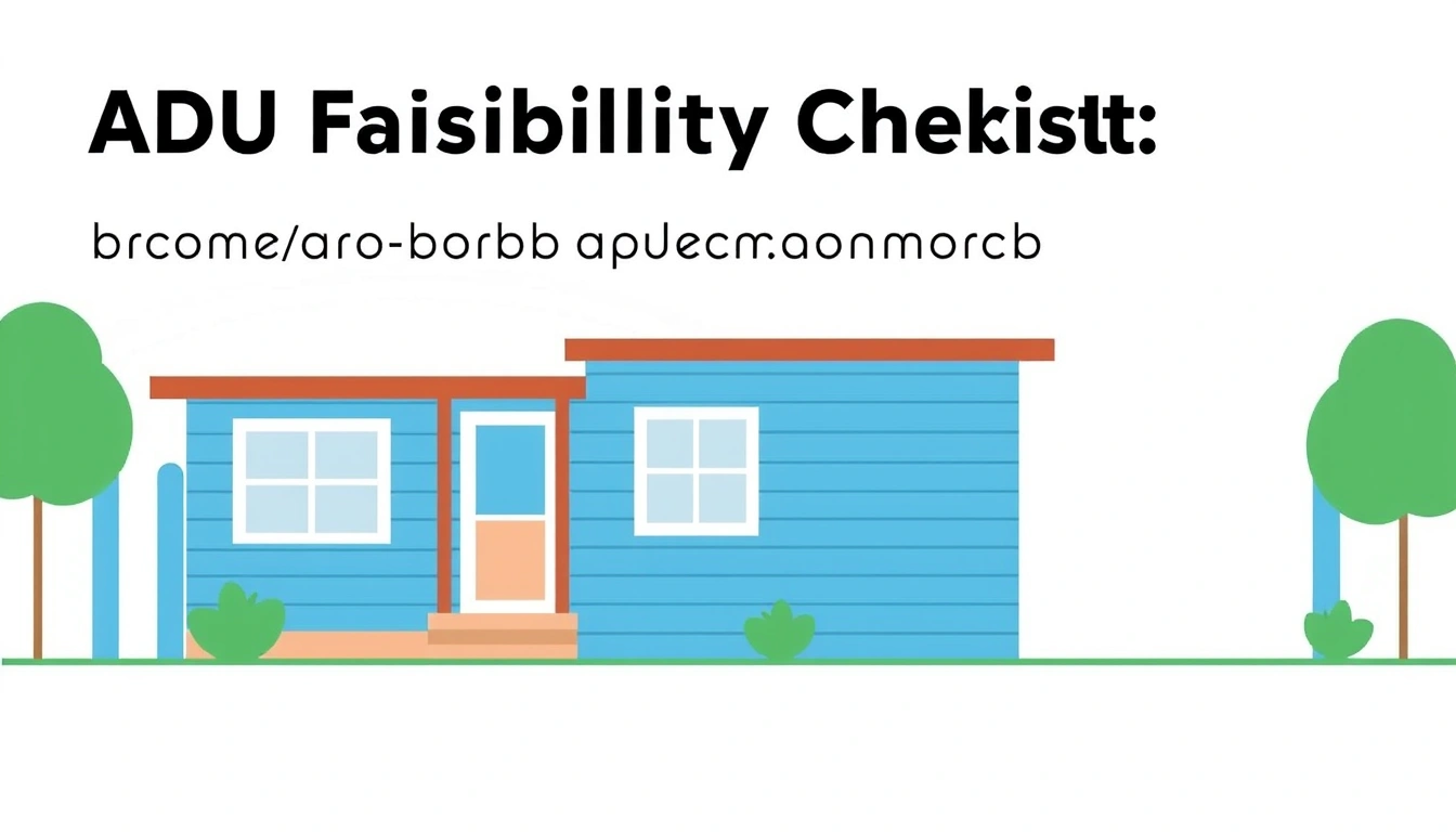 ADU feasibility checklist: how to tell if your property can support an accessory dwelling unit ADU feasibility checklist: how to tell if your property can support an accessory dwelling unit