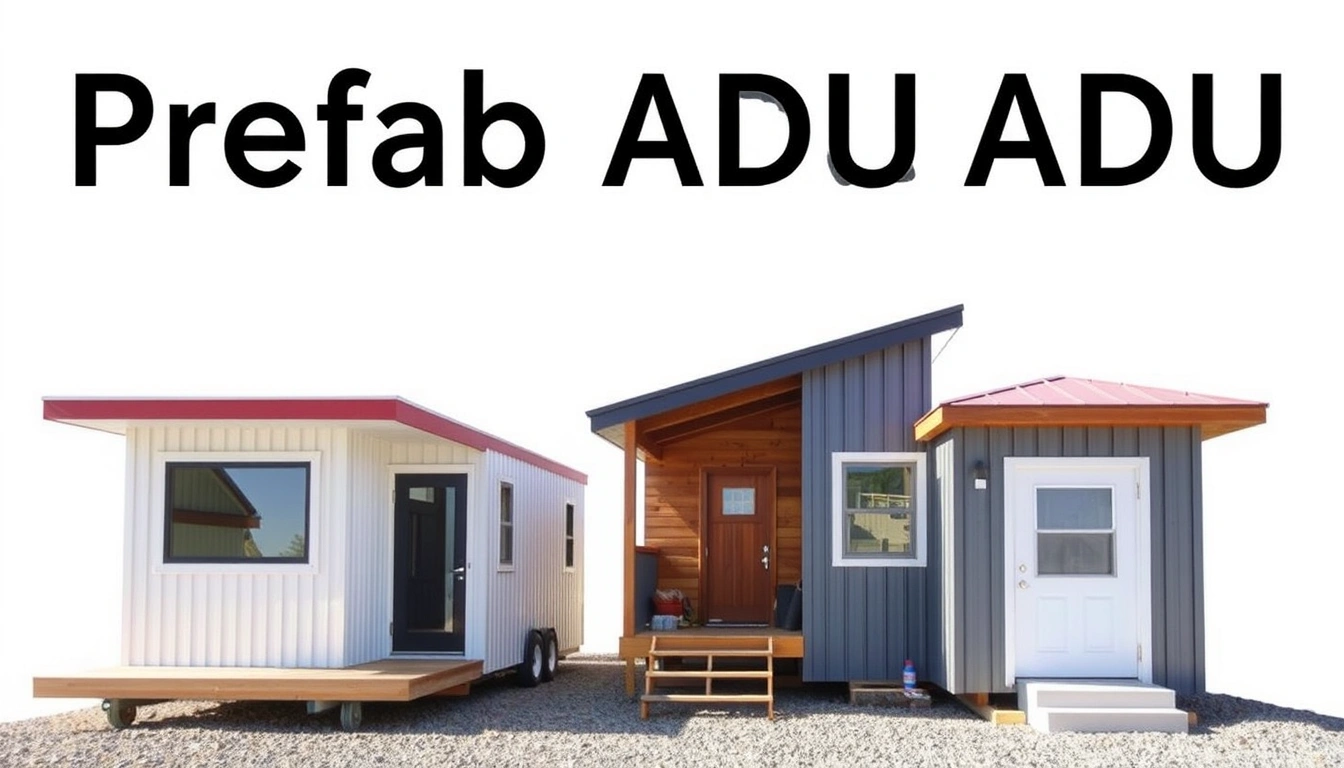 Prefab ADU vs custom-built ADU: differences in speed, customization, and permitting